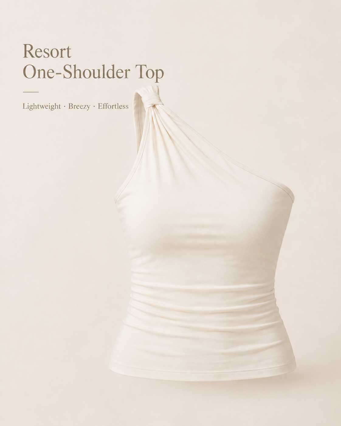 The Solara One-Shoulder Top